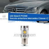 0 Freccia Anteriore LED Mercedes Classe-C W204 2007 - 2010: PY21W Gear3 PY21W: Lampadina frecce LED No-Hyperflash Gear3