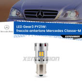 0 Freccia Anteriore LED Mercedes Classe-M W163 1998 - 2005: PY21W Gear3 PY21W: Lampadina frecce LED No-Hyperflash Gear3