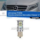 0 Freccia Anteriore LED Mercedes Classe-V W447 2014 in poi: PY21W Arrow PY21W: Lampadina frecce LED No-Hyperflash Arrow