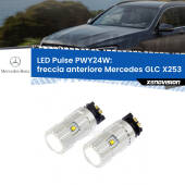 0 Freccia Anteriore LED Mercedes GLC X253 con fari alogeni: PWY24W Pulse PWY24W: Lampadine frecce LED No-Hyperflash Pulse (Coppia)