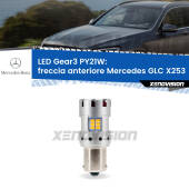 0 Freccia Anteriore LED Mercedes GLC X253 con fari xenon: PY21W Gear3 PY21W: Lampadina frecce LED No-Hyperflash Gear3