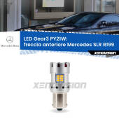 0 Freccia Anteriore LED Mercedes SLR R199 2004 in poi: PY21W Gear3 PY21W: Lampadina frecce LED No-Hyperflash Gear3