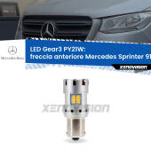 0 Freccia Anteriore LED Mercedes Sprinter 910 2018 in poi: PY21W Gear3 PY21W: Lampadina frecce LED No-Hyperflash Gear3