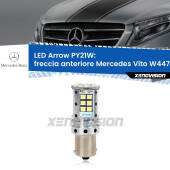 0 Freccia Anteriore LED Mercedes Vito W447 2014 in poi: PY21W Arrow PY21W: Lampadina frecce LED No-Hyperflash Arrow