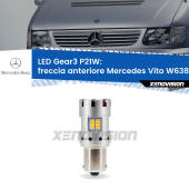 0 Freccia Anteriore LED Mercedes Vito W638 1996 - 2003: P21W Gear3 P21W: Lampadina frecce LED No-Hyperflash Gear3 raffreddata a ventola