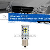 0 Freccia Anteriore LED Mercedes Vito W639 2003 - 2012: PY21W Arrow PY21W: Lampadina frecce LED No-Hyperflash Arrow