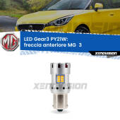 0 Freccia Anteriore LED MG 3 2011 in poi: PY21W Gear3 PY21W: Lampadina frecce LED No-Hyperflash Gear3