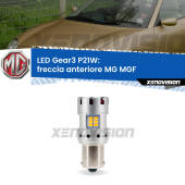 0 Freccia Anteriore LED MG MGF  faro giallo: P21W Gear3 P21W: Lampadina frecce LED No-Hyperflash Gear3 raffreddata a ventola