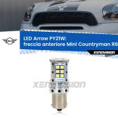 0 Freccia Anteriore LED Mini Countryman R60 faro bianco: PY21W Arrow PY21W: Lampadina frecce LED No-Hyperflash Arrow
