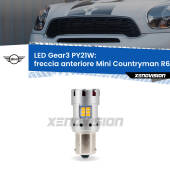 0 Freccia Anteriore LED Mini Countryman R60 faro bianco: PY21W Gear3 PY21W: Lampadina frecce LED No-Hyperflash Gear3