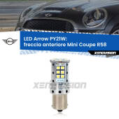 0 Freccia Anteriore LED Mini Coupe R58 2011 - 2015: PY21W Arrow PY21W: Lampadina frecce LED No-Hyperflash Arrow