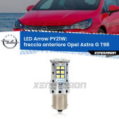 0 Freccia Anteriore LED Opel Astra G T98 2001 - 2005: PY21W Arrow PY21W: Lampadina frecce LED No-Hyperflash Arrow
