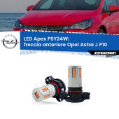 0 Freccia Anteriore LED Opel Astra J P10 Sports Tourer: PSY24W Apex (Coppia) PSY24W: Lampadine frecce LED No-Hyperflash Apex (Coppia)