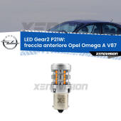 0 Freccia Anteriore LED Opel Omega A V87 1986 - 1994: P21W Gear2 FINE SERIE: NO GARANZIA P21W: Lampadina frecce LED No-Hyperflash Gear2 FINE SERIE: NO GARANZIA