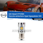 0 Freccia Anteriore LED Opel Speedster E01 2000 - 2006: PY21W Gear3 PY21W: Lampadina frecce LED No-Hyperflash Gear3