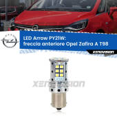 0 Freccia Anteriore LED Opel Zafira A T98 1999 - 2005: PY21W Arrow PY21W: Lampadina frecce LED No-Hyperflash Arrow
