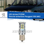 0 Freccia Anteriore LED Peugeot 106 Mk2 1996 - 2004: PY21W Arrow PY21W: Lampadina frecce LED No-Hyperflash Arrow