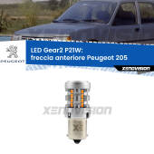 0 Freccia Anteriore LED Peugeot 205 1983 - 1999: P21W Gear2 FINE SERIE: NO GARANZIA P21W: Lampadina frecce LED No-Hyperflash Gear2 FINE SERIE: NO GARANZIA