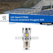 0 Freccia Anteriore LED Peugeot 309 1989 - 1993: P21W Gear3 P21W: Lampadina frecce LED No-Hyperflash Gear3 raffreddata a ventola