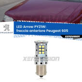 0 Freccia Anteriore LED Peugeot 605 1994 - 1999: PY21W Arrow PY21W: Lampadina frecce LED No-Hyperflash Arrow