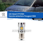 0 Freccia Anteriore LED Peugeot 806 1994 - 2002: PY21W Gear3 PY21W: Lampadina frecce LED No-Hyperflash Gear3