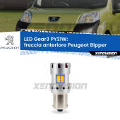 0 Freccia Anteriore LED Peugeot Bipper 2008 in poi: PY21W Gear3 PY21W: Lampadina frecce LED No-Hyperflash Gear3