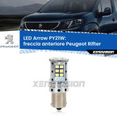 0 Freccia Anteriore LED Peugeot Rifter 2018 in poi: PY21W Arrow PY21W: Lampadina frecce LED No-Hyperflash Arrow