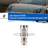 0 Freccia Anteriore LED Porsche Boxster 987 2004 - 2008: P21W Gear3 P21W: Lampadina frecce LED No-Hyperflash Gear3 raffreddata a ventola