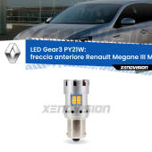 0 Freccia Anteriore LED Renault Megane III Mk3 2008 - 2015: PY21W Gear3 PY21W: Lampadina frecce LED No-Hyperflash Gear3