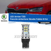 0 Freccia Anteriore LED Skoda Fabia III NJ a parabola doppia: T20 Arrow T20: Lampadina frecce LED No-Hyperflash Arrow