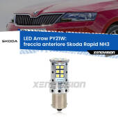 0 Freccia Anteriore LED Skoda Rapid NH3 2012 - 2021: PY21W Arrow PY21W: Lampadina frecce LED No-Hyperflash Arrow