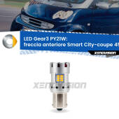 0 Freccia Anteriore LED Smart City-coupe 450 1998 - 2004: PY21W Gear3 PY21W: Lampadina frecce LED No-Hyperflash Gear3
