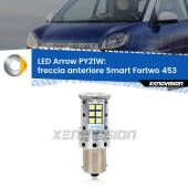 0 Freccia Anteriore LED Smart Fortwo 453 2014 in poi: PY21W Arrow PY21W: Lampadina frecce LED No-Hyperflash Arrow