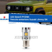 0 Freccia Anteriore LED Suzuki Jimny SN 1998 in poi: PY21W Gear3 PY21W: Lampadina frecce LED No-Hyperflash Gear3
