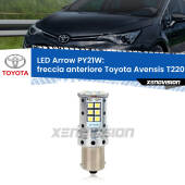 0 Freccia Anteriore LED Toyota Avensis T220 1997 - 2000: PY21W Arrow PY21W: Lampadina frecce LED No-Hyperflash Arrow