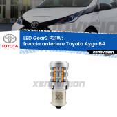 0 Freccia Anteriore LED Toyota Aygo B4 2014 in poi: P21W Gear2 FINE SERIE: NO GARANZIA P21W: Lampadina frecce LED No-Hyperflash Gear2 FINE SERIE: NO GARANZIA