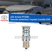 0 Freccia Anteriore LED Toyota Corolla E110 1997 - 2001: PY21W Arrow PY21W: Lampadina frecce LED No-Hyperflash Arrow