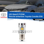 0 Freccia Anteriore LED Toyota Corolla E110 1997 - 2001: PY21W Gear3 PY21W: Lampadina frecce LED No-Hyperflash Gear3