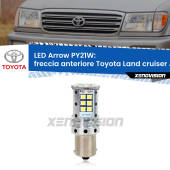 0 Freccia Anteriore LED Toyota Land cruiser J100 1998 - 2007: PY21W Arrow PY21W: Lampadina frecce LED No-Hyperflash Arrow