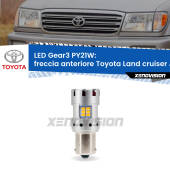 0 Freccia Anteriore LED Toyota Land cruiser J100 1998 - 2007: PY21W Gear3 PY21W: Lampadina frecce LED No-Hyperflash Gear3