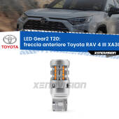 0 Freccia Anteriore LED Toyota RAV 4 III XA30 2005 - 2014: T20 Gear2 FINE SERIE: NO GARANZIA T20: Lampadina frecce LED No-Hyperflash Gear2 FINE SERIE: NO GARANZIA