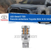 0 Freccia Anteriore LED Toyota RAV 4 IV XA40 2012 - 2018: T20 Gear2 FINE SERIE: NO GARANZIA T20: Lampadina frecce LED No-Hyperflash Gear2 FINE SERIE: NO GARANZIA