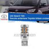 0 Freccia Anteriore LED Toyota Urban cruiser 2007 - 2016: T20 Gear2 FINE SERIE: NO GARANZIA T20: Lampadina frecce LED No-Hyperflash Gear2 FINE SERIE: NO GARANZIA