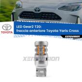 0 Freccia Anteriore LED Toyota Yaris Cross 2020 in poi: T20 Gear2 FINE SERIE: NO GARANZIA T20: Lampadina frecce LED No-Hyperflash Gear2 FINE SERIE: NO GARANZIA