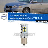 0 Freccia Anteriore LED Volvo V50 545 2003 - 2012: PY21W Arrow PY21W: Lampadina frecce LED No-Hyperflash Arrow