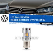 0 Freccia Anteriore LED VW Passat B7 con fari alogeni: PY21W Gear3 PY21W: Lampadina frecce LED No-Hyperflash Gear3