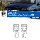 0 Freccia laterale LED Alfa romeo 145  1994 - 2001: T10 Bolt T10: LED Frecce Bolt Arancio (Coppia)