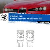 0 Freccia laterale LED Alfa romeo 159  2005 - 2012: T10 Bolt T10: LED Frecce Bolt Arancio (Coppia)