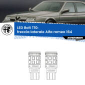 0 Freccia laterale LED Alfa romeo 164  1987 - 1998: T10 Bolt T10: LED Frecce Bolt Arancio (Coppia)