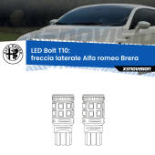 0 Freccia laterale LED Alfa romeo Brera  2006 - 2010: T10 Bolt T10: LED Frecce Bolt Arancio (Coppia)